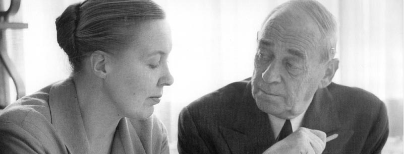 Alvar Aalto mit seiner zweiten Ehefrau Elissa